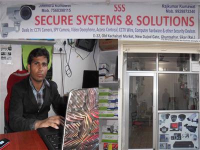 Secure Systems & Solutions CCTV Camera in Sikar